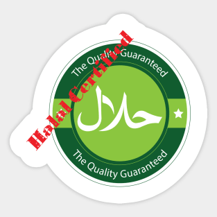 Halal Certified Sticker